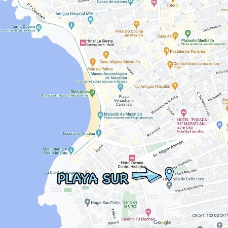 Playa Sur, 5 Min Playa Camina, Machado, Olas! 马萨特兰 外观 照片